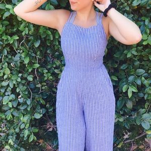 Stripped Jumpsuit